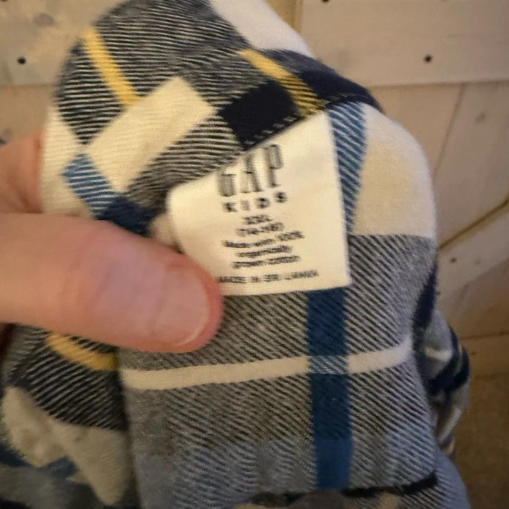 GAP KIDS Flannel Plaid Shirt
